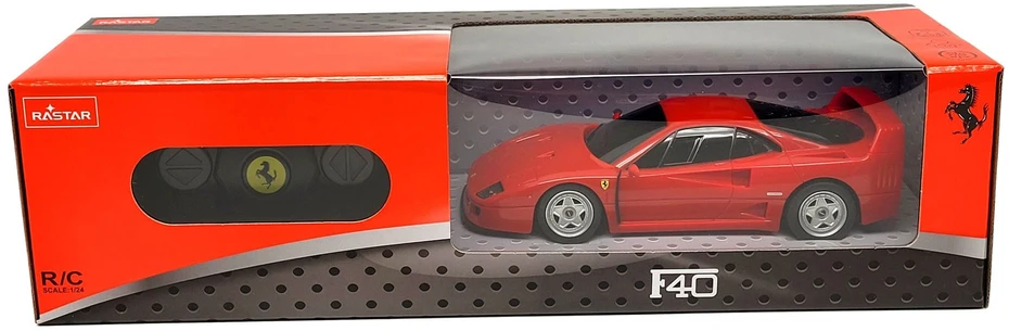 RASTAR automodelis valdomas R/C 1:24 Ferrari F40, 78800