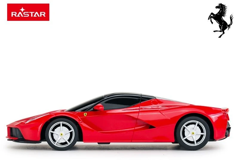 Ferrari LaFerrari mastelio 1:24 Rastar 48900 raudonas valdomas automobilis