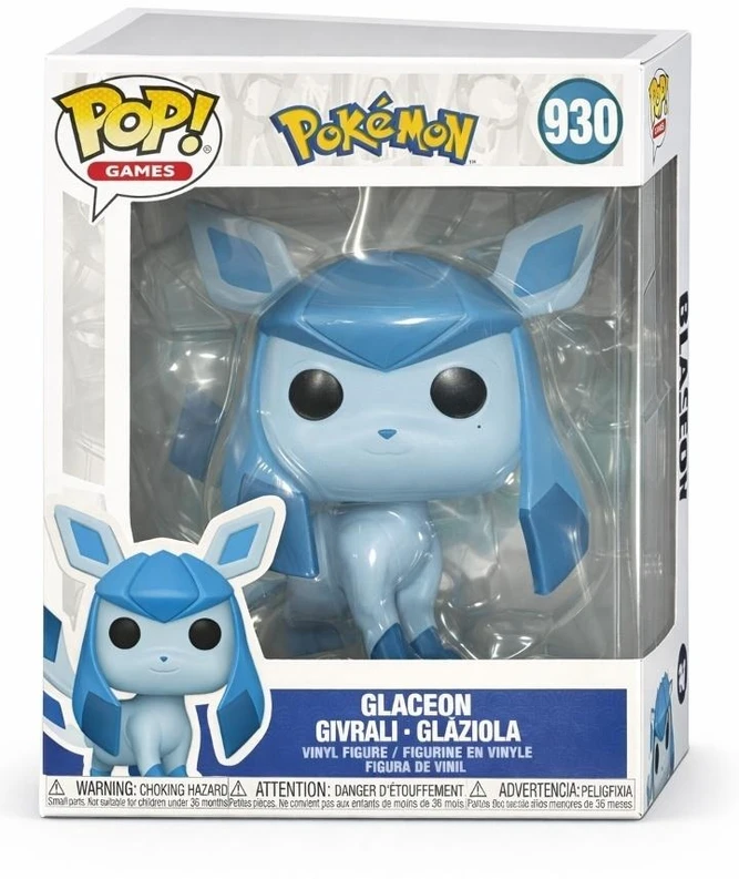 FUNKO POP! Vinilinė figūrėlė: Pokemonai - Glaceon, 25 cm