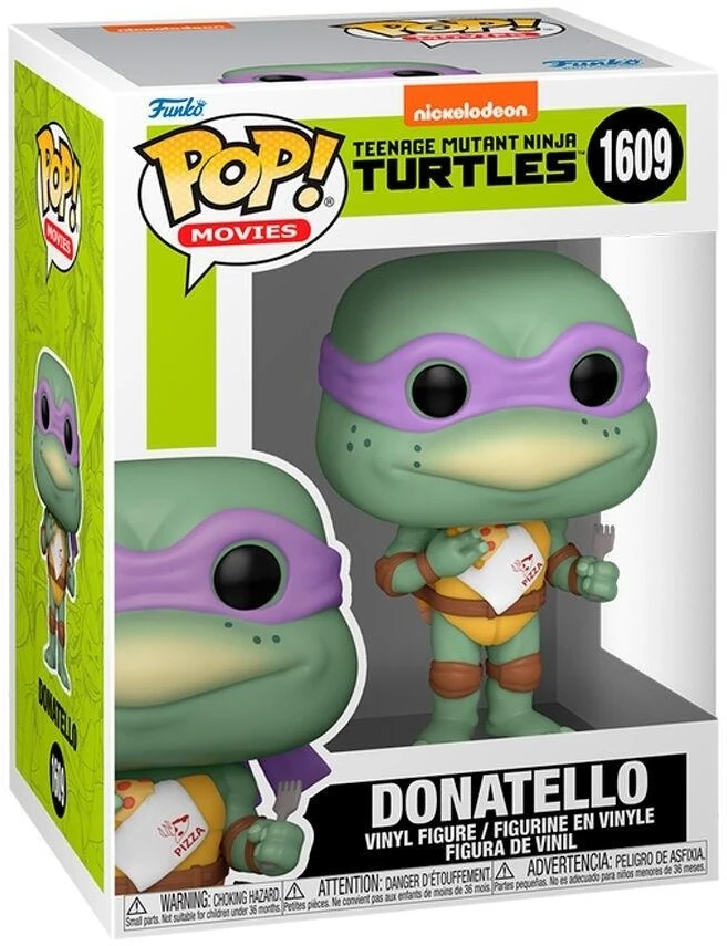 FUNKO POP! Vinilinė figūrėlė: Vėžliukai nindzės - Donatello, 9 cm