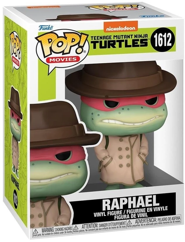 FUNKO POP! Vinilinė figūrėlė: Vėžliukai nindzės - Rafaelis, 10 cm