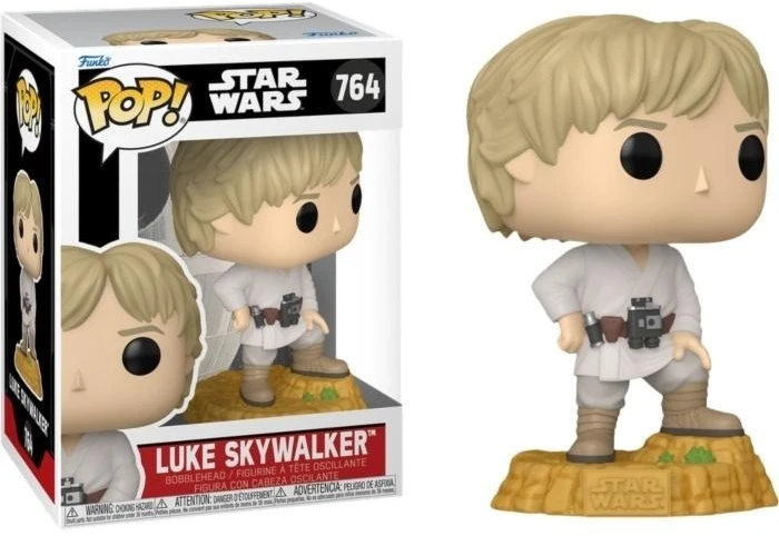 FUNKO POP! Vinilinė figūrėlė: Žvaigždžių karai - Luke Skywalker, 9.5 cm
