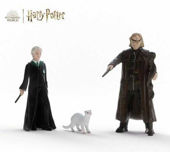 Schleich figūrėlė Harry Potter „Mad-Eye Moody™ & Draco Malfoy™ with Ferret“