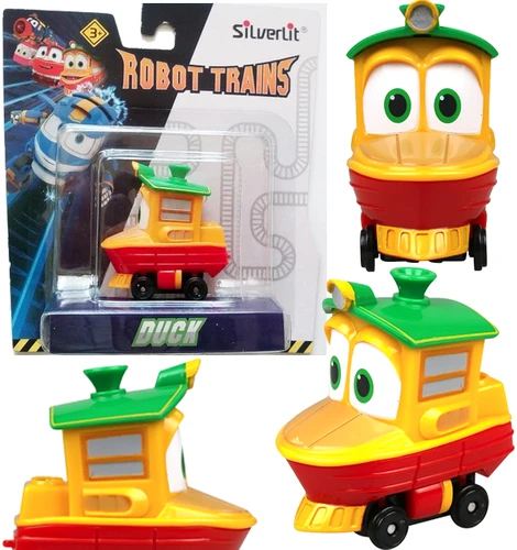 Brak Danych Fisher Price Silverlit lokomotyvas Robot Trains traukinys A