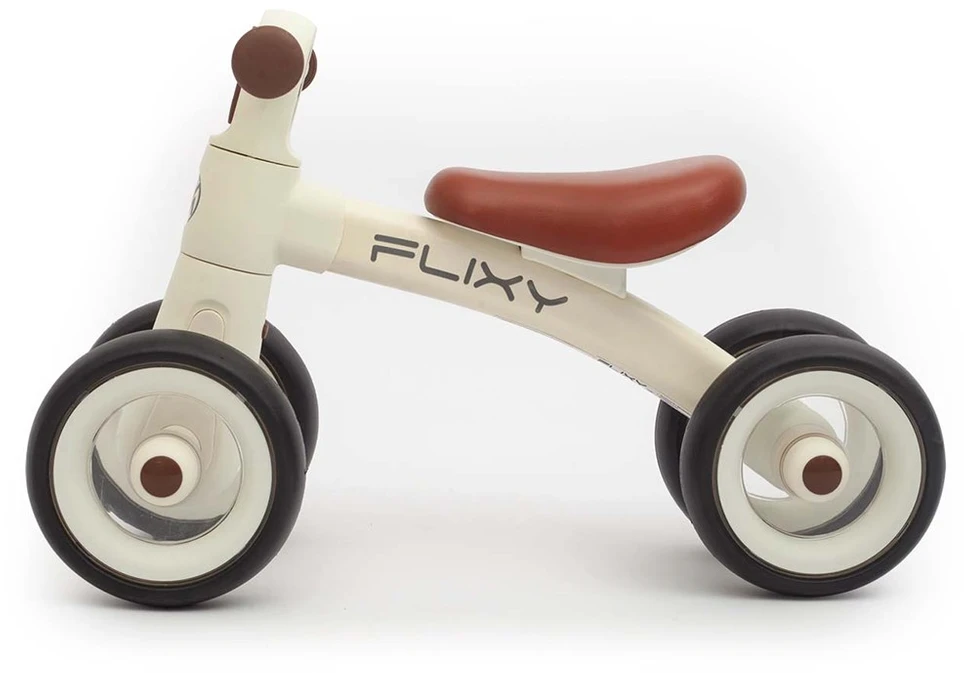 Milly Mally CREAM Balansinis dviratukas Flixy, Kreminis