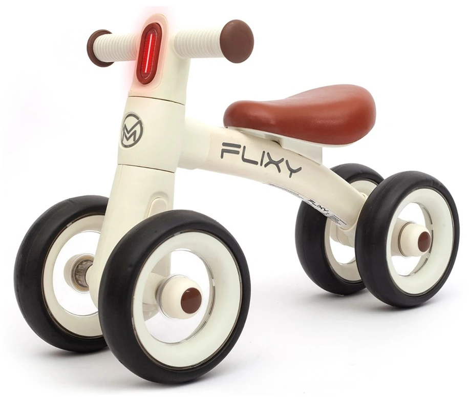 Milly Mally CREAM Balansinis dviratukas Flixy, Kreminis