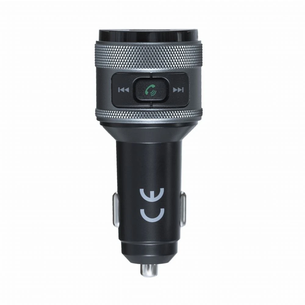 ART transmiter FM bluetooth 5.0 + 2 x USB A QC3.0 FM-57 juodas