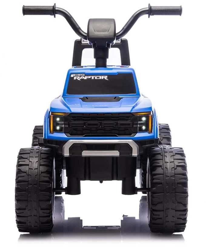 Ford F-150 Raptor Milly Mally elektrinis važiuojamas automobilis mėlynos spalvos