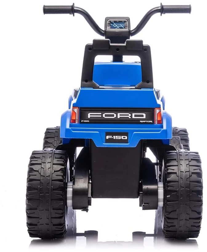 Ford F-150 Raptor Milly Mally elektrinis važiuojamas automobilis mėlynos spalvos