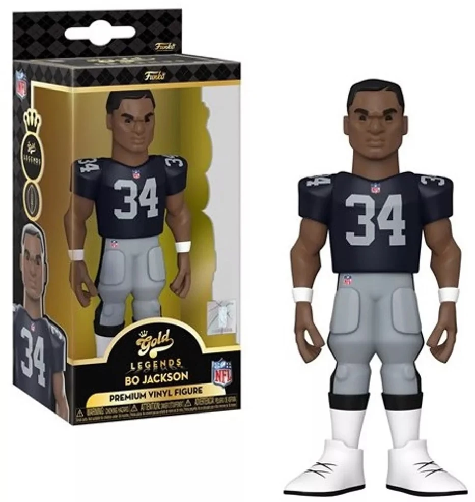 Funko Gold Legends NFL Bo Jackson wobbler figūrėlė