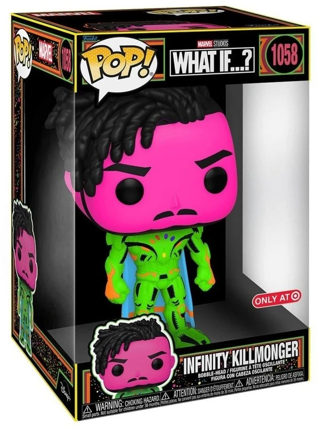 Funko Jumbo Marvel What If Killmonger figūrėlė