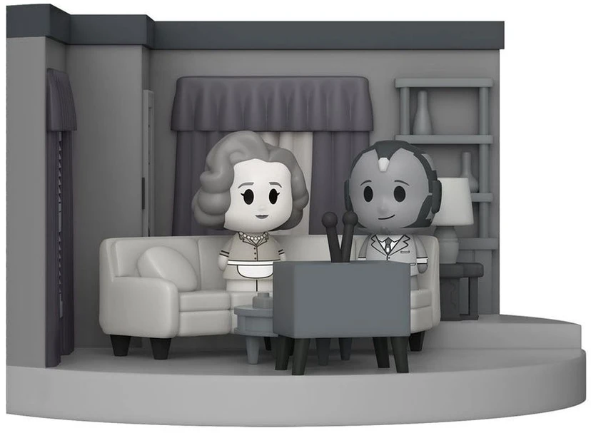 Funko Mini Moments figūrėlės rinkinys Marvel Wanda & Vision SE 1950s