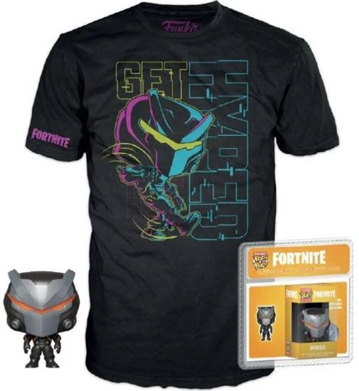 Funko Pocket Pop raktų pakabukas Fortnite Omega + marškinėliai L