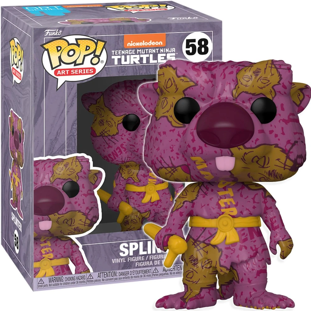 Figurėlė Funko POP! Art Vėžliukai Ninja Splinter 58 60107