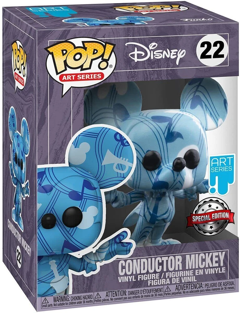 Funko POP! Artist Series figūrėlė Mickey 22 plastikiniame dėkle