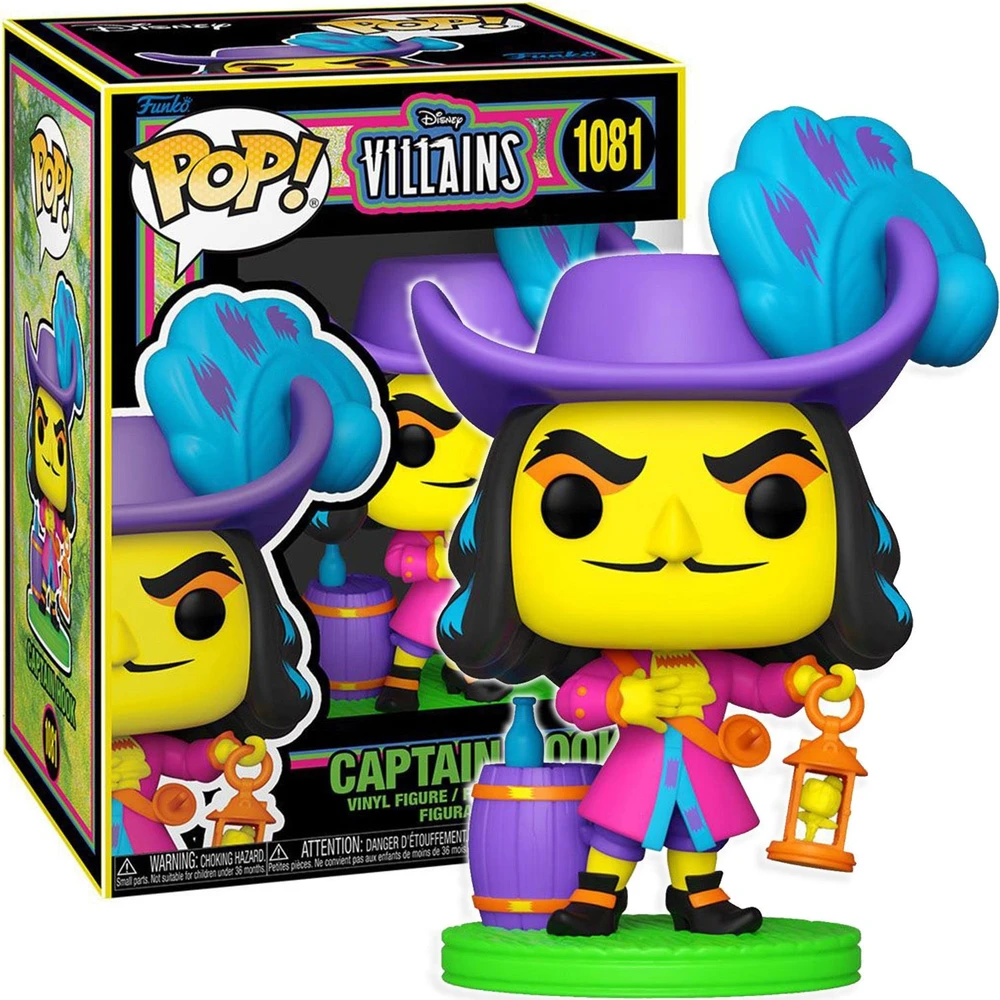 FUNKO POP! Vinilinė figūrėlė: Disney Villains: Captain Hook, 9 cm