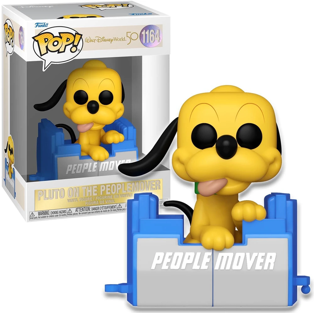 Funko POP! Disney WDW50 People Mover Pluto su Vežimėliu 1164