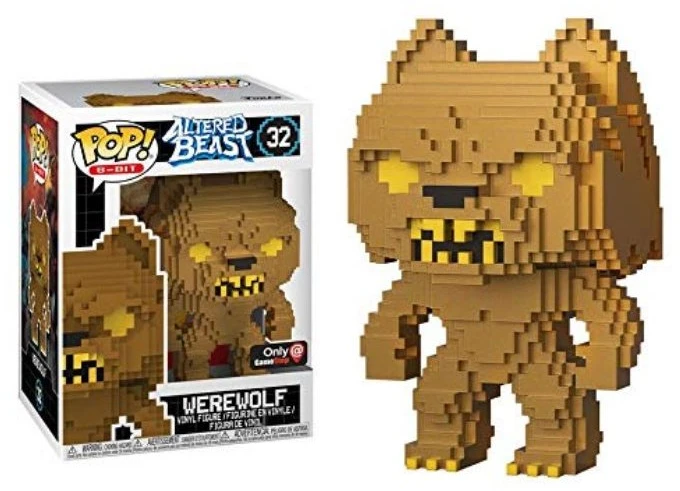 Funko POP! figūrėlė Altered Beast vilkolakis auksinis 8 Bit 32