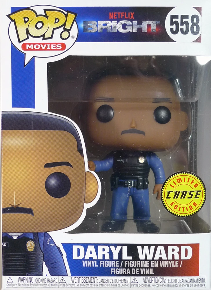 Funko POP! figūrėlė Bright Daryl Ward 558 Will Smith Chase