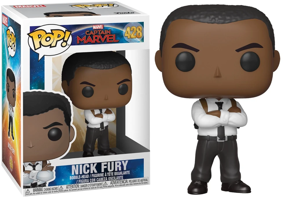 Funko POP! figūrėlė Captain Marvel Nick Fury 428