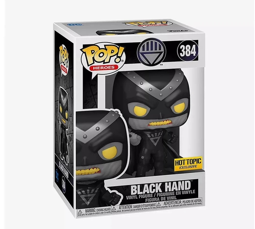 Funko POP! figūrėlė DC Blackest Night Juodas Hand 384