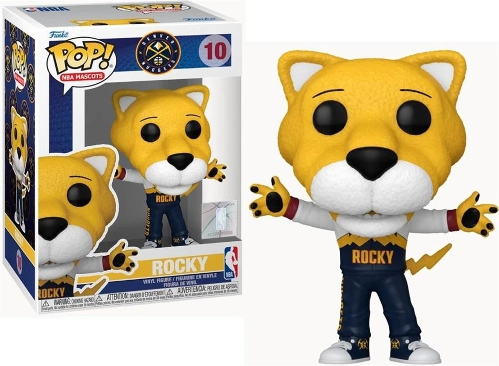FUNKO POP! Vinilinė figūrėlė: Denver Nuggets - Rocky, 9 cm