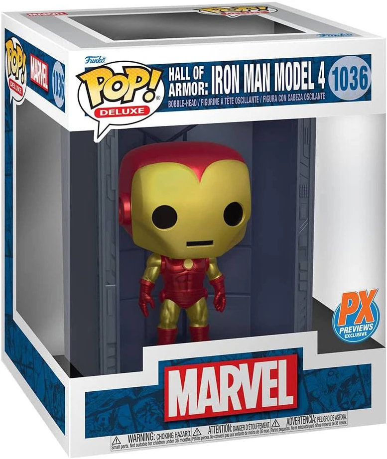 Funko POP! figūrėlė Marvel Iron Man Model 4 1036 XL