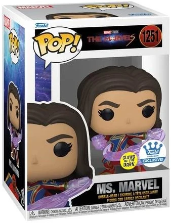 Funko POP! figūrėlė Marvel Ms Marvel 1251 Glow
