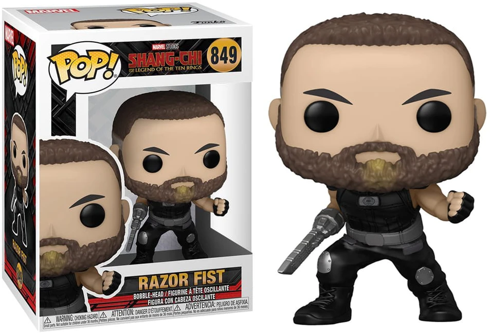 Funko POP! figūrėlė Marvel Shang-Chi Razor Fist 849