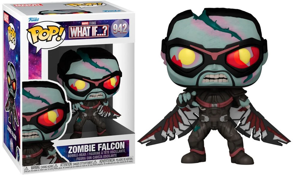 Funko POP! figūrėlė Marvel What if Zombie Falcon 942