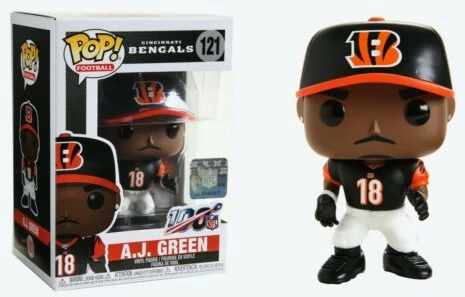 Funko POP! figūrėlė NFL Cincinnati Bengals A.J. Žalias 121