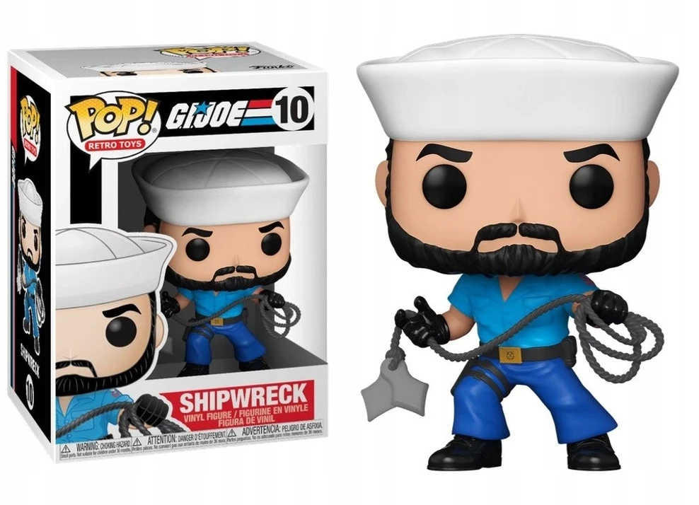 Funko POP! figūrėlė Retro Toys GI Joe Shipwreck 10