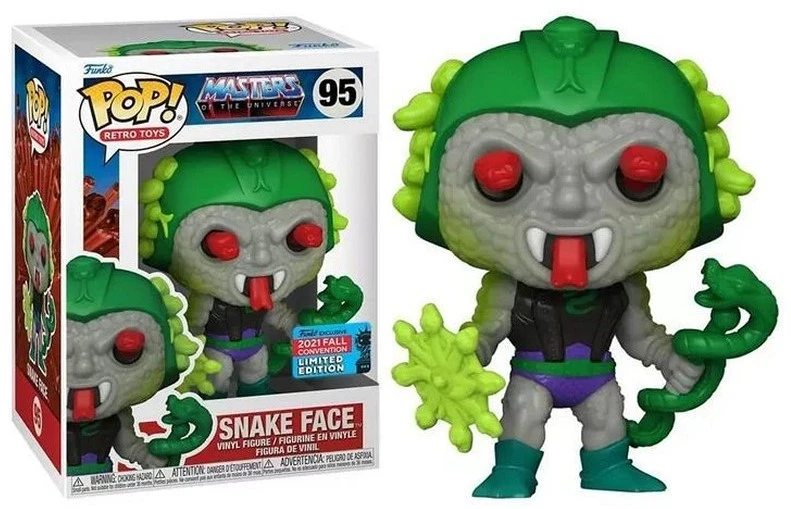 Funko POP! figūrėlė Retro Toys MOTU Snake Face 95 Limited Edition