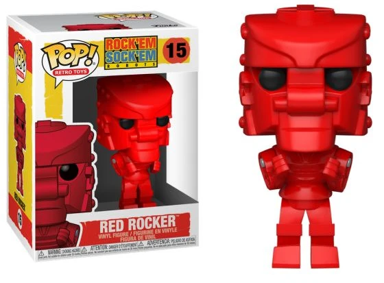 Funko POP! figūrėlė Retro Toys RockEmSockEm Raudona Rocker 15