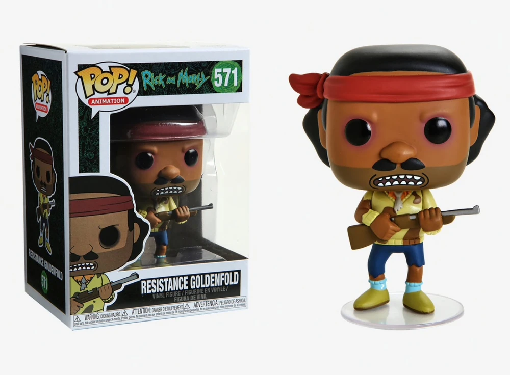 Funko POP! figūrėlė Rick & Morty Resistance Goldenfold 571