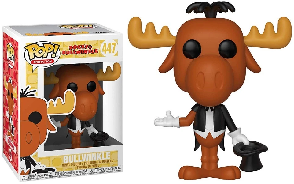 Funko POP! figūrėlė Rocky ir Bullwinkle briedis Bullwinkle 447