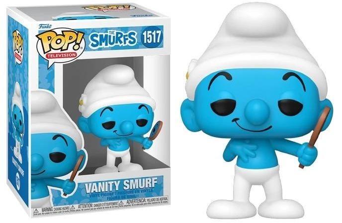 FUNKO POP! Vinilinė figūrėlė: The Smurfs - Vanity Smurf, 9.5 cm