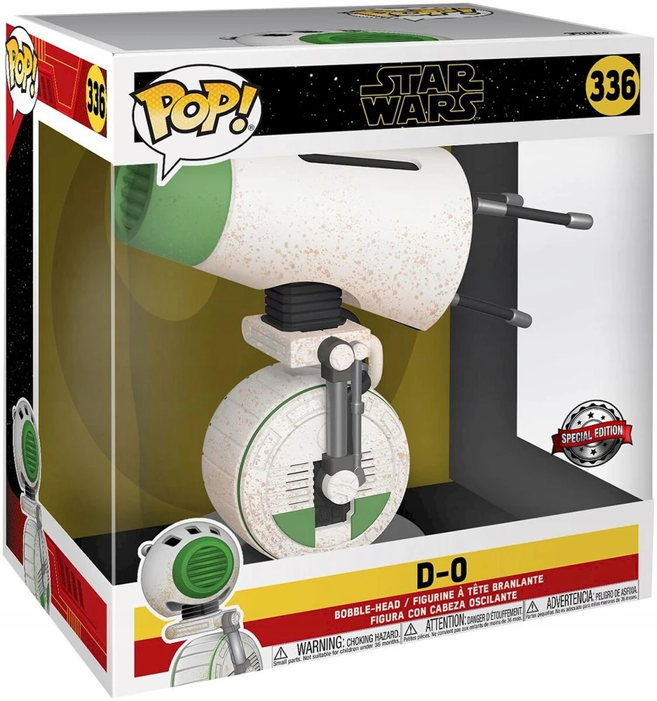 Funko POP! figūrėlė Star Wars droidas D-0 336 Special Edition 10" XL