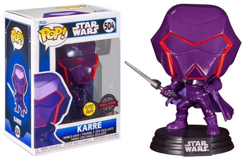 Funko POP! figūrėlė Star Wars Karre 504 Special Edition Glow