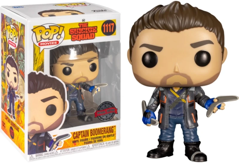 Funko POP! figūrėlė Suicide Squad Captain Boomerang 1117 Special Edition