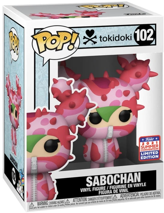 Funko POP! figūrėlė Tokidoki Sabochan 102 Limited Edition