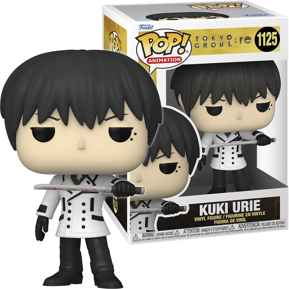 FUNKO POP! Vinilinė figūrėlė: Tokyo Ghoul - Kuki Urie, 9,5 cm