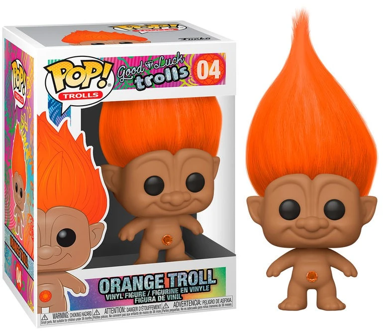Funko POP! figūrėlė Trolls Oranžinis Troll 04