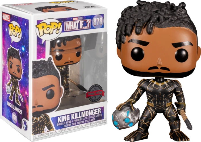 Funko POP! figūrėlė What If King Killmonger 878 Special Edition