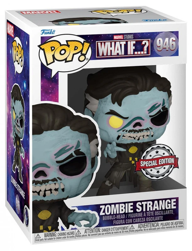 Funko POP! figūrėlė What If Zombie Strange 946 specialus leidimas