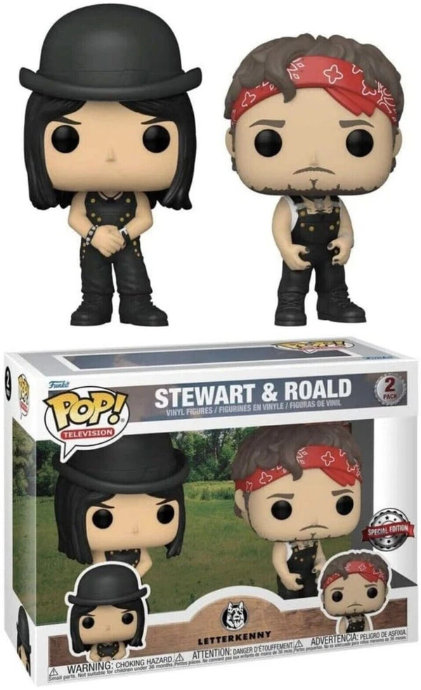 Funko POP! figūrėlės Letterkenny Stewart & Roald 2 vnt. SE