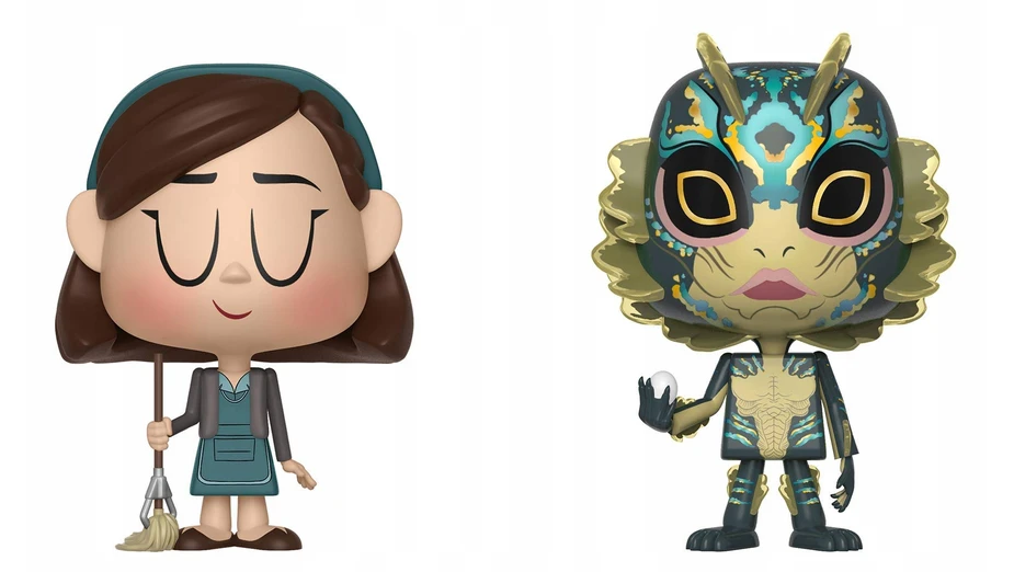 Funko POP! figūrėlės Shape of Vanduo Amphibian Man + Elsa 2 vnt.
