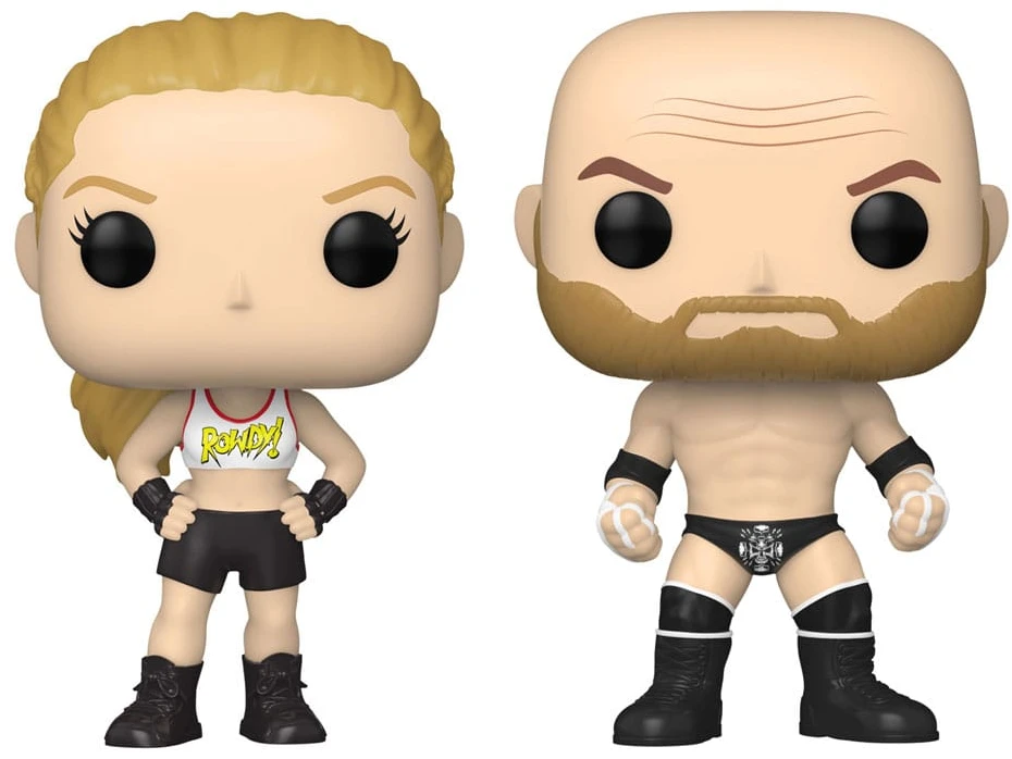 Funko POP! figūrėlės WWE Triple H ir Ronda Rousey 2 vnt.