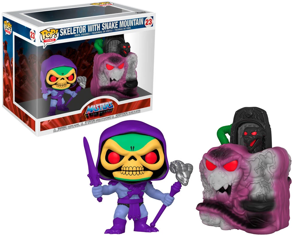 Funko POP! figūrėlių rinkinys MOTU Skeletor with Snake Mountain 23 2 vnt.
