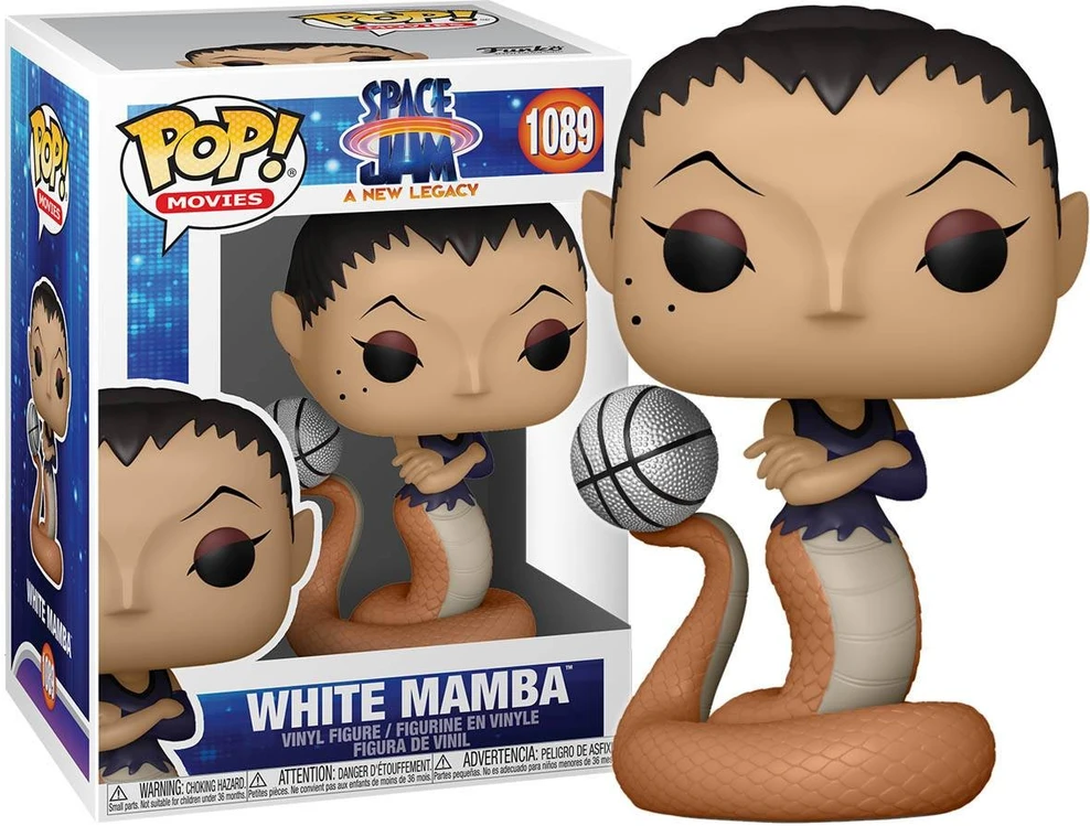 Funko POP! filmų Baltas Mamba Space Jam 2 figūrėlė 1089